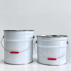 10L、18L Tapered Open-Head Metal Pail with Bail Handle